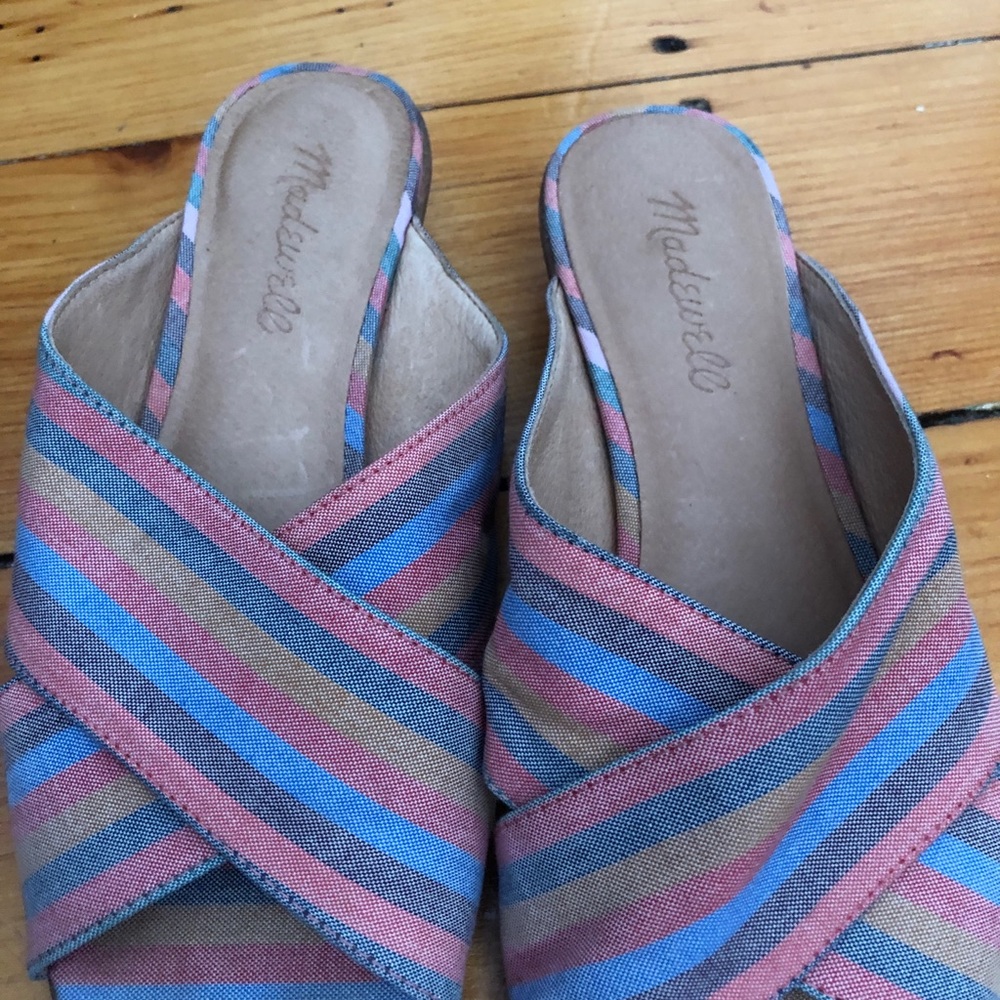 Madewell cross cross sandals